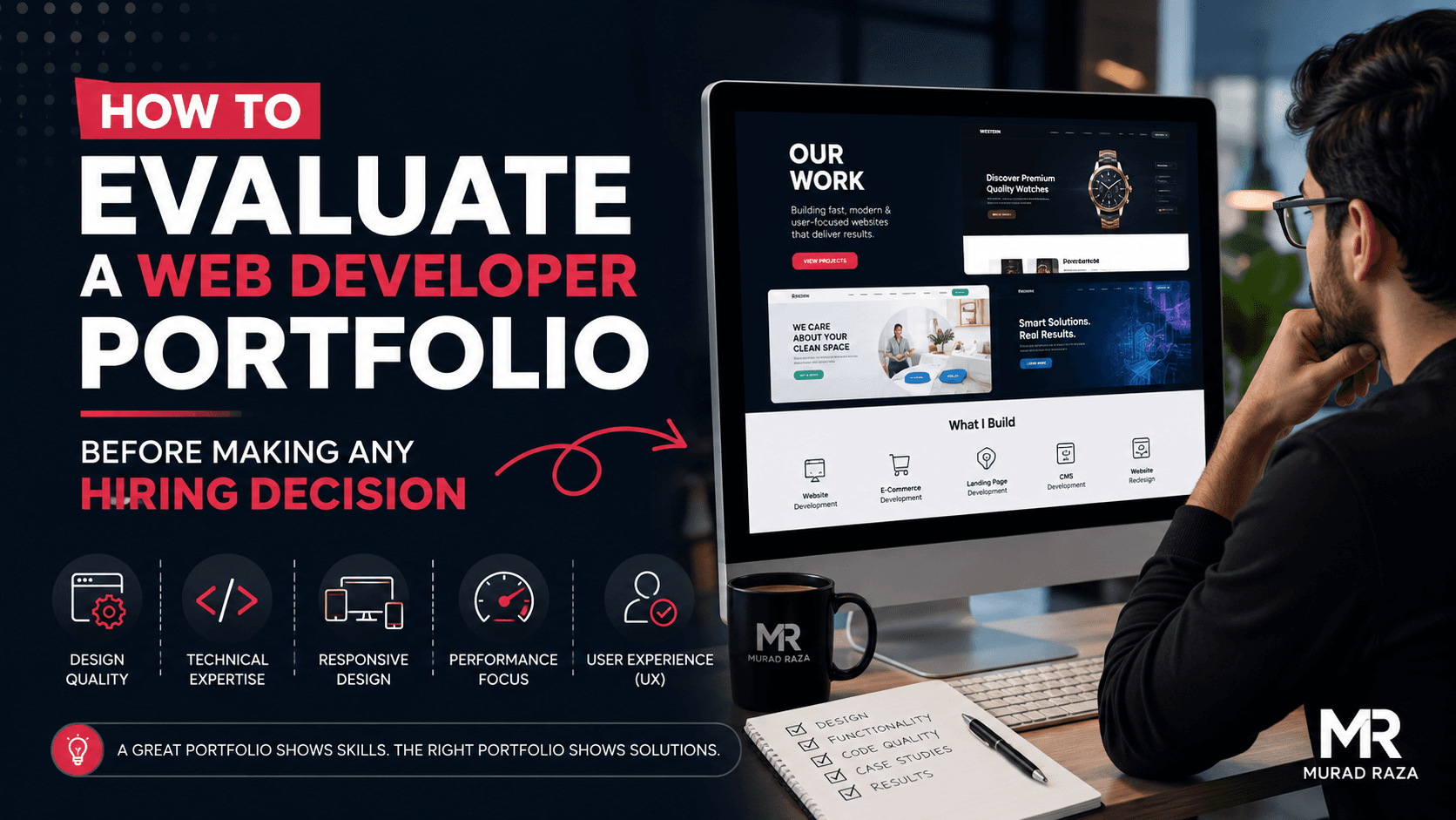 How to Evaluate a Web Developer Portfolio Before Making Any Hiring Decision