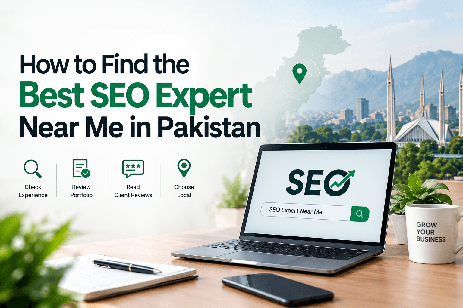 How to Hire the Best SEO Expert Near Me in Pakistan
